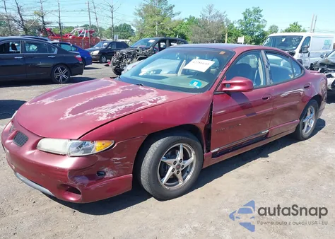 2002 Pontiac Grand Prix Gt из США, поврежденный, VIN 1G2WP52K62F185256